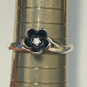 PANDORA Mystic Floral ring US size 8.5